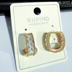 Сережки Xuping14К 10840 (1.6см)